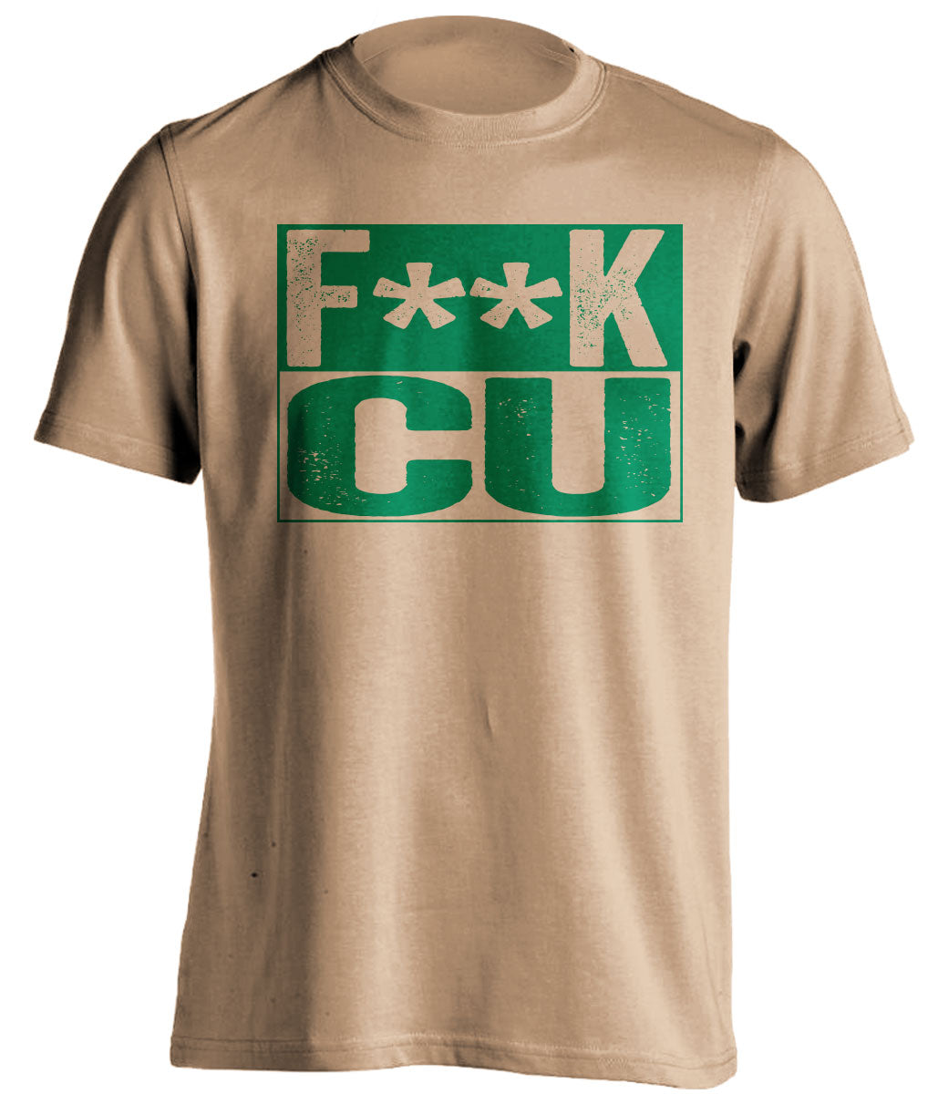 fuck CU censored old gold shirt for CSU rams fans