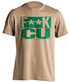 fuck CU censored old gold shirt for CSU rams fans