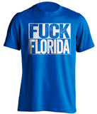 fuck florida gators kentucky wildcats uk blue shirt uncensored