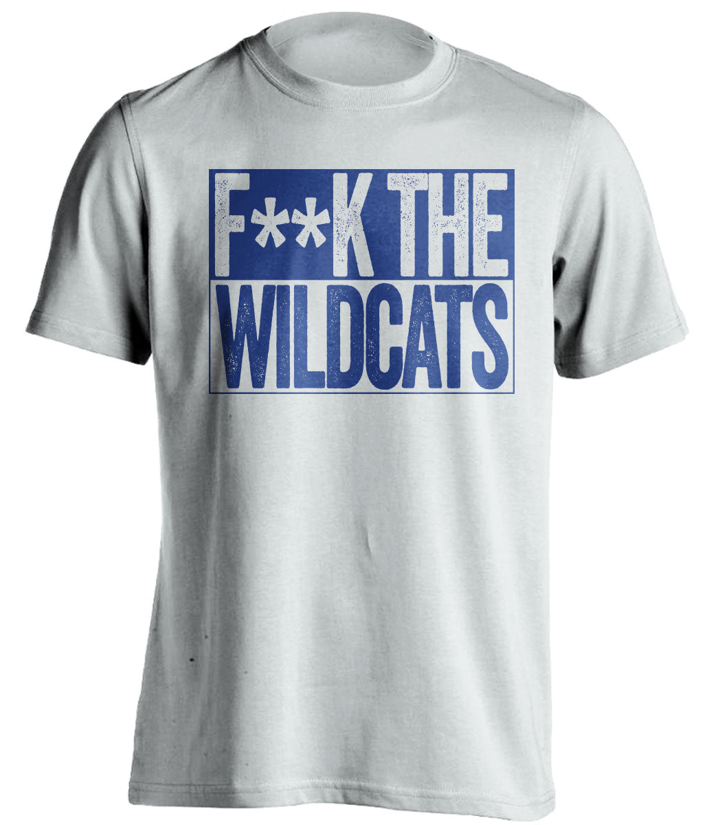 fuck kentucky wildcats duke blue devils fan shirt