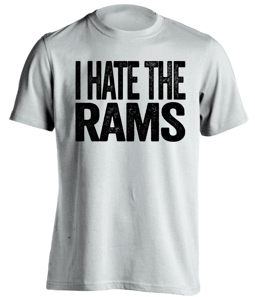 rams hater white shirt oakland raiders