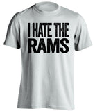 rams hater white shirt oakland raiders