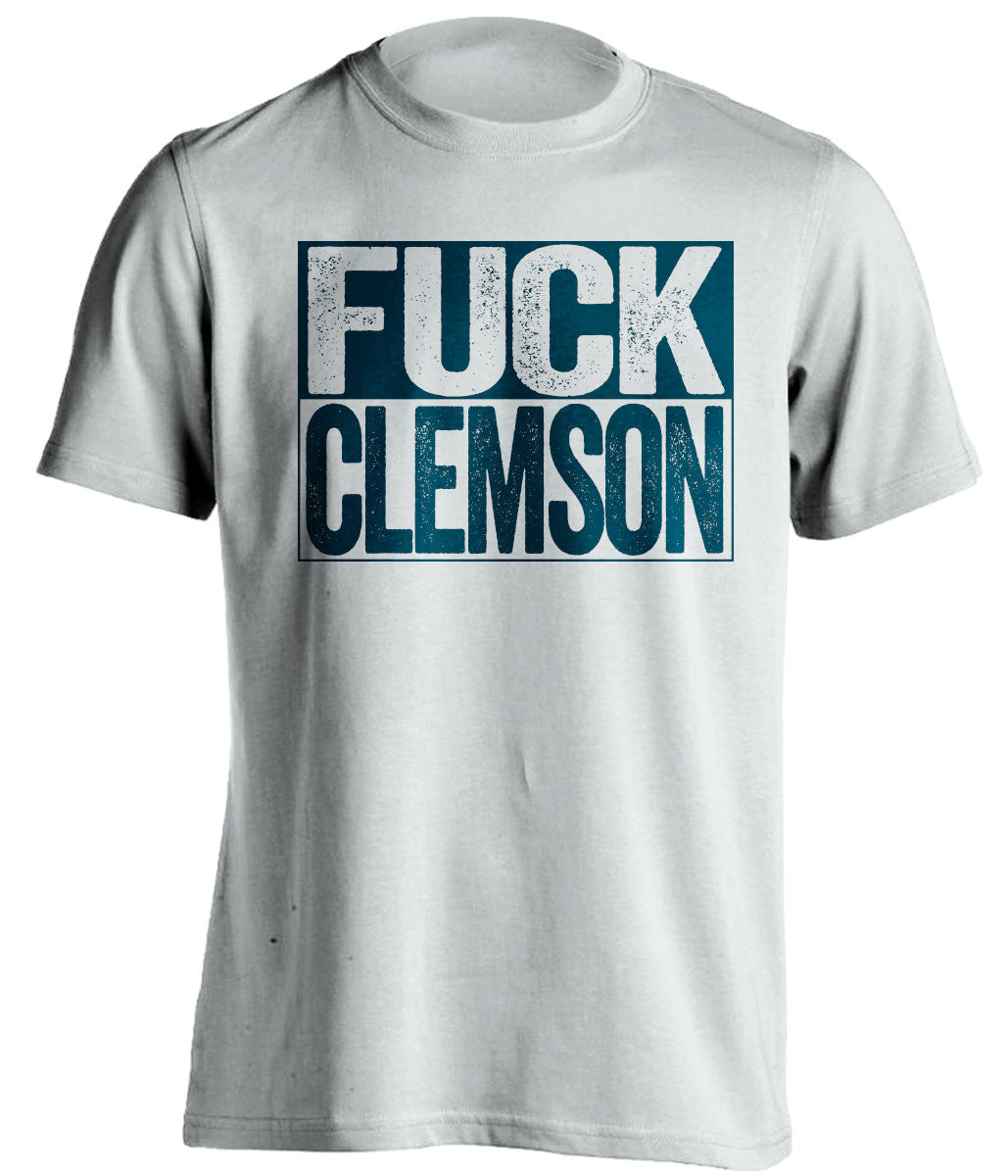 FUCK CLEMSON - Georgia Tech Yellow Jackets T-Shirt - Box Design