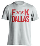 fuck dallas cowboys houston texans new york giants white shirt censored