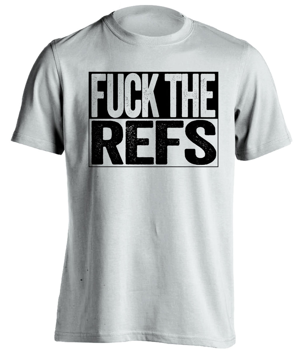 FUCK THE REFS - Pittsburgh Steelers Fan T-Shirt - Box Design - Beef Shirts
