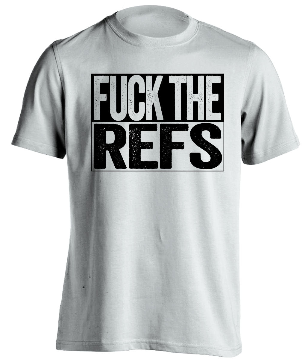 FUCK THE REFS - Pittsburgh Steelers Fan T-Shirt - Box Design - Beef Shirts