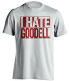i hate goodell white shirt washington redskins fans