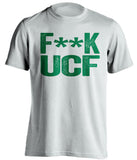 fuck ucf censored white tshirt for usf bulls fans