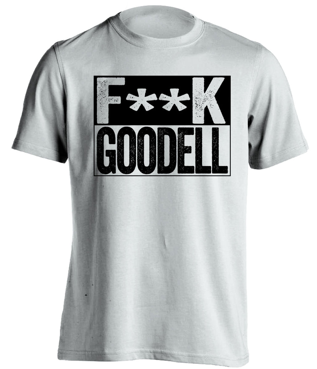 FUCK GOODELL - Las Vegas Raiders Fan T-Shirt - Box Design - Beef Shirts