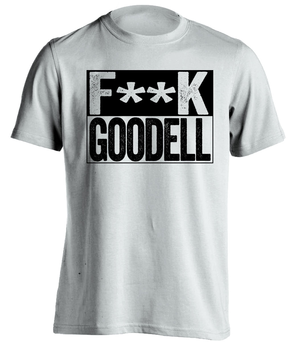 FUCK GOODELL - Las Vegas Raiders Fan T-Shirt - Box Design - Beef Shirts