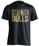 i hate the bulls black shirt milwaukee bucks fan