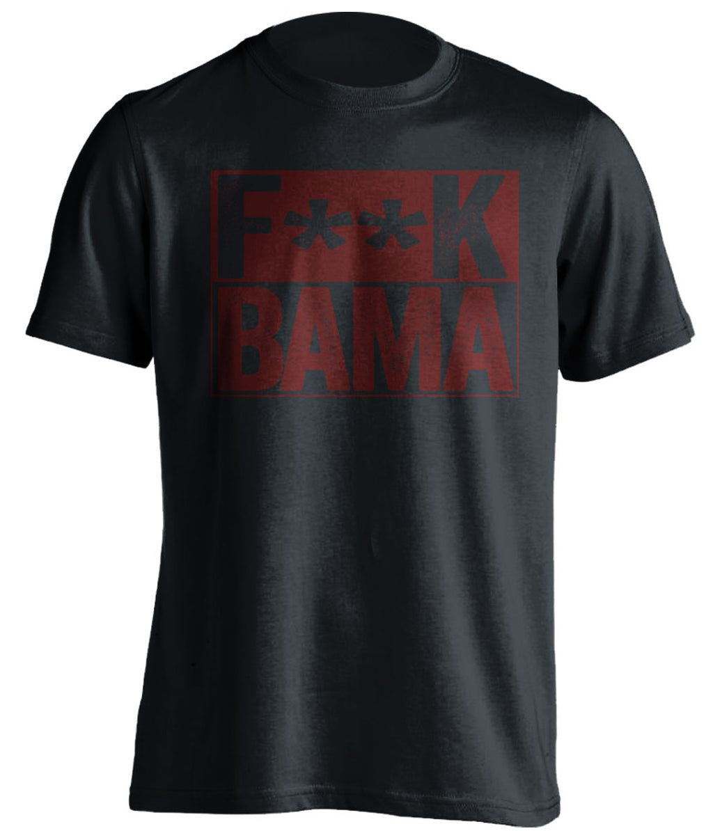 FUCK BAMA - Texas A&M Aggies Fan T-Shirt - Box Design - Beef Shirts