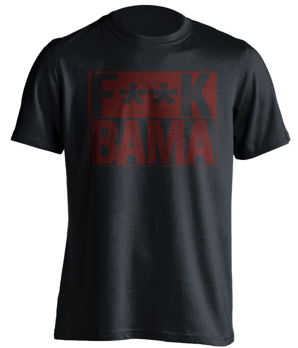 FUCK BAMA - Texas A&M Aggies Fan T-Shirt - Box Design - Beef Shirts