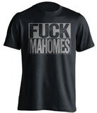 fuck patrick mahomes oakland raiders uncensored black shirt