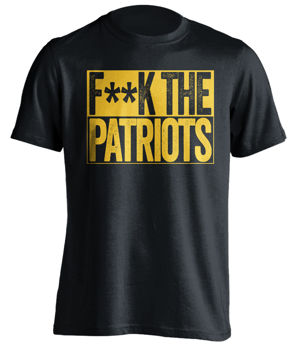 fuck the patriots los angeles chargers black shirt censored