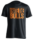 i hate the bulls new york knicks fan black shirt