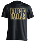 fuck dallas cowboys new orleans saints black shirt uncensored