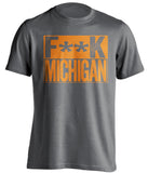 fuck wolverines tennessee football shirt