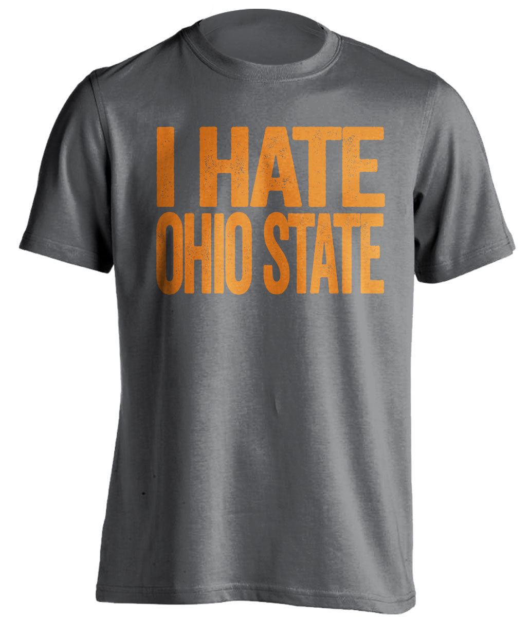 illinois illini grey shirt i hate ohio state