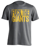 fuck the giants san diego padres grey shirt uncensored