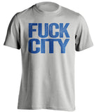 FUCK CITY Bristol Rovers FC grey Shirt