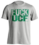 fuck ucf uncensored grey shirt for usf bulls fans