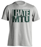 i hate michigan grey shirt nmu wildcats fan