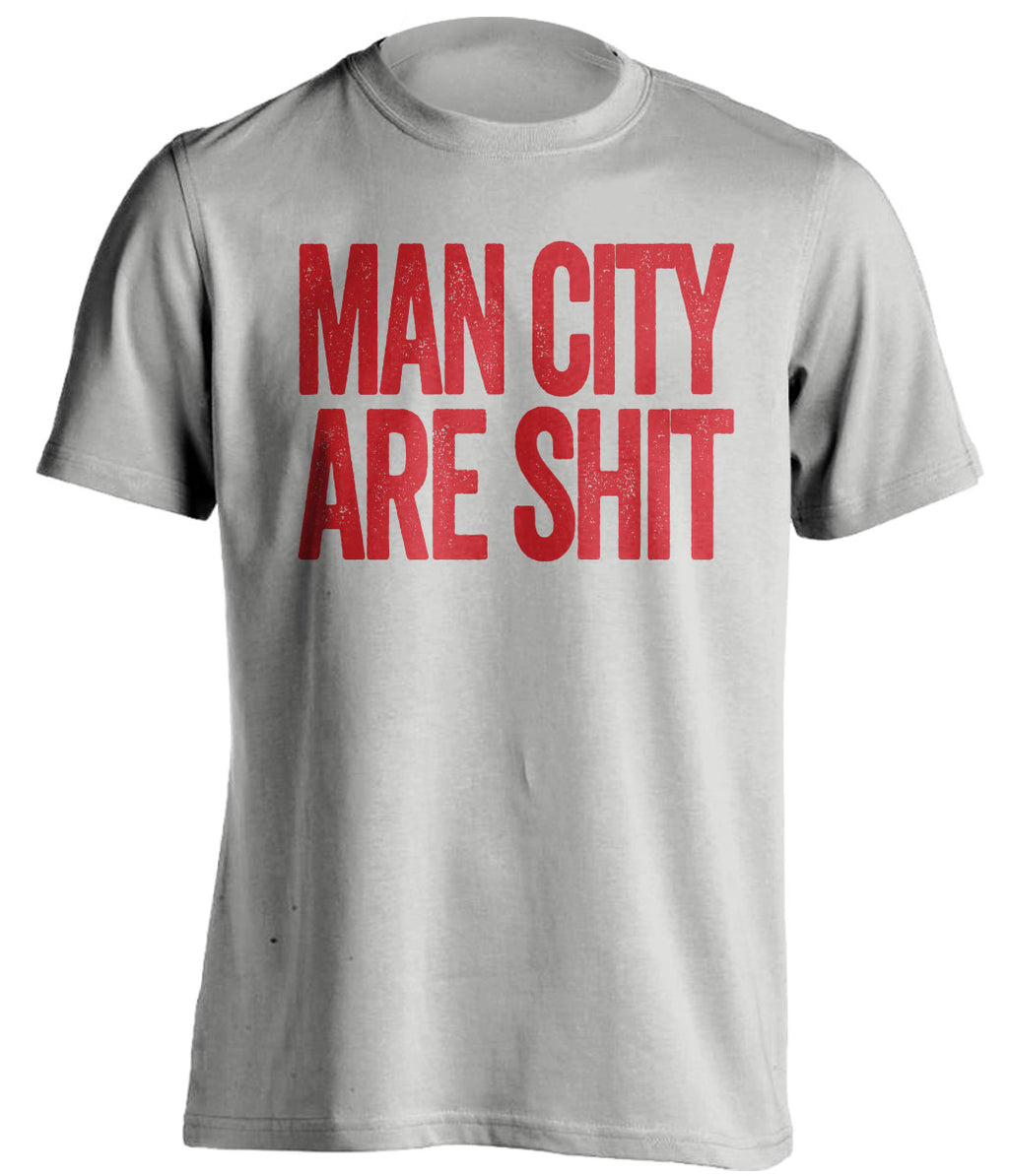 man city are shit grey man u shirt