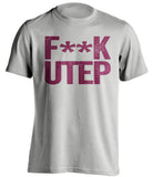 fuck utep nmsu fan grey shirt censored