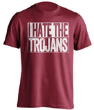 i hate the trojans stanford cardinals red shirt