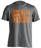 fuck the wildcats gators fan grey censored shirt
