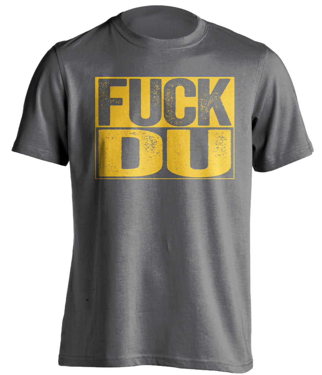 fuck DU denver colorado college tigers grey shirt uncensored