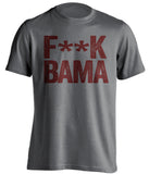 FUCK BAMA - Texas A&M Aggies Fan T-Shirt - Text Design - Beef Shirts