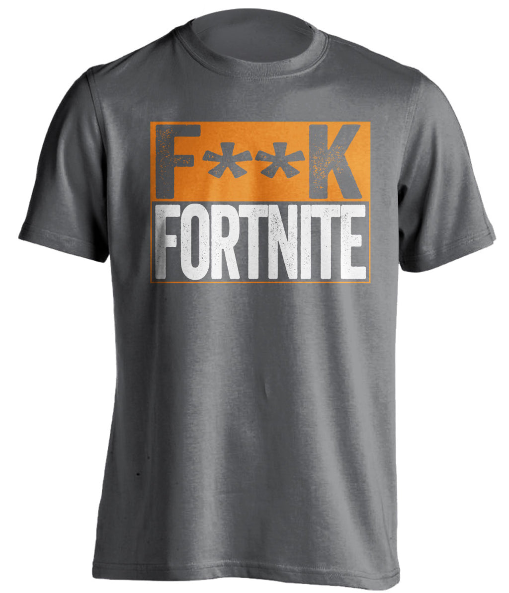 overwatch grey shirt fuck fortnite haters shirt censored