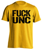 fuck unc app state fan gold shirt uncensored