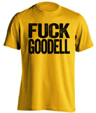 fuck goodell steelers fan gold shirt uncensored