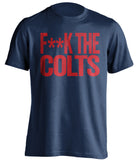 fuck the colts new england patriots fan censored navy shirt