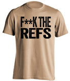 fuck the refs new orleans saints old gold shirt censored