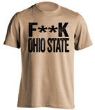 purdue old gold shirt the says fuck ohio state censored