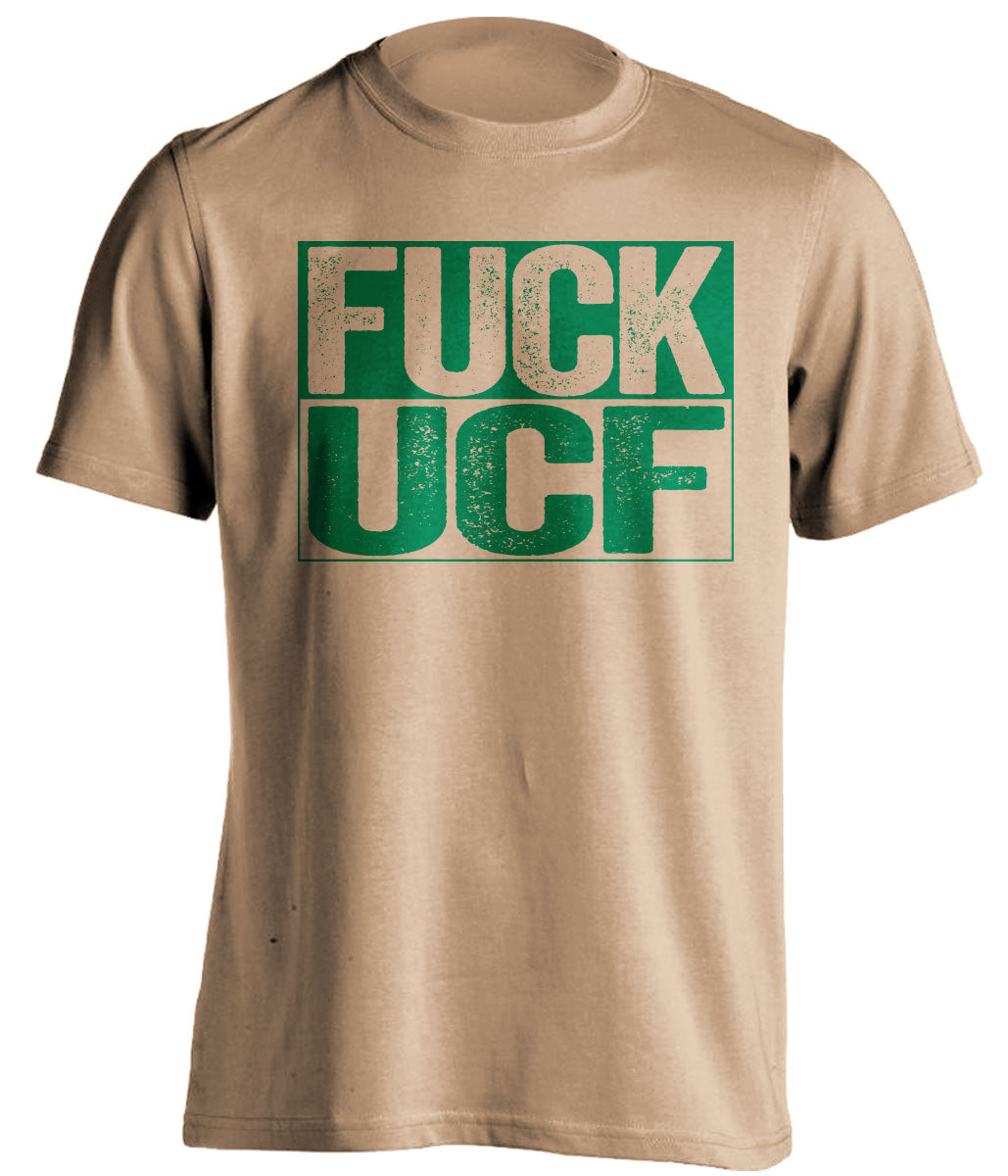 fuck ucf uncensored old gold shirt for usf bulls fans