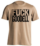 fuck goodell new orleans saints old gold and black shirt uncensored