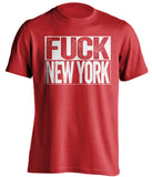 fuck new york phillies fan red shirt uncensored