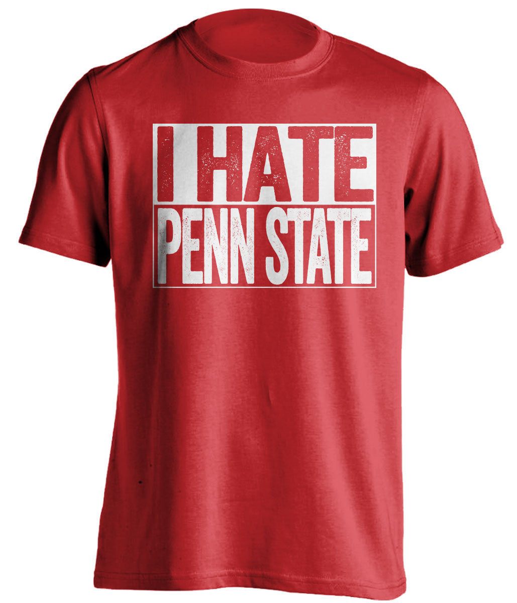i hate penn state red shirt for rutgers fans