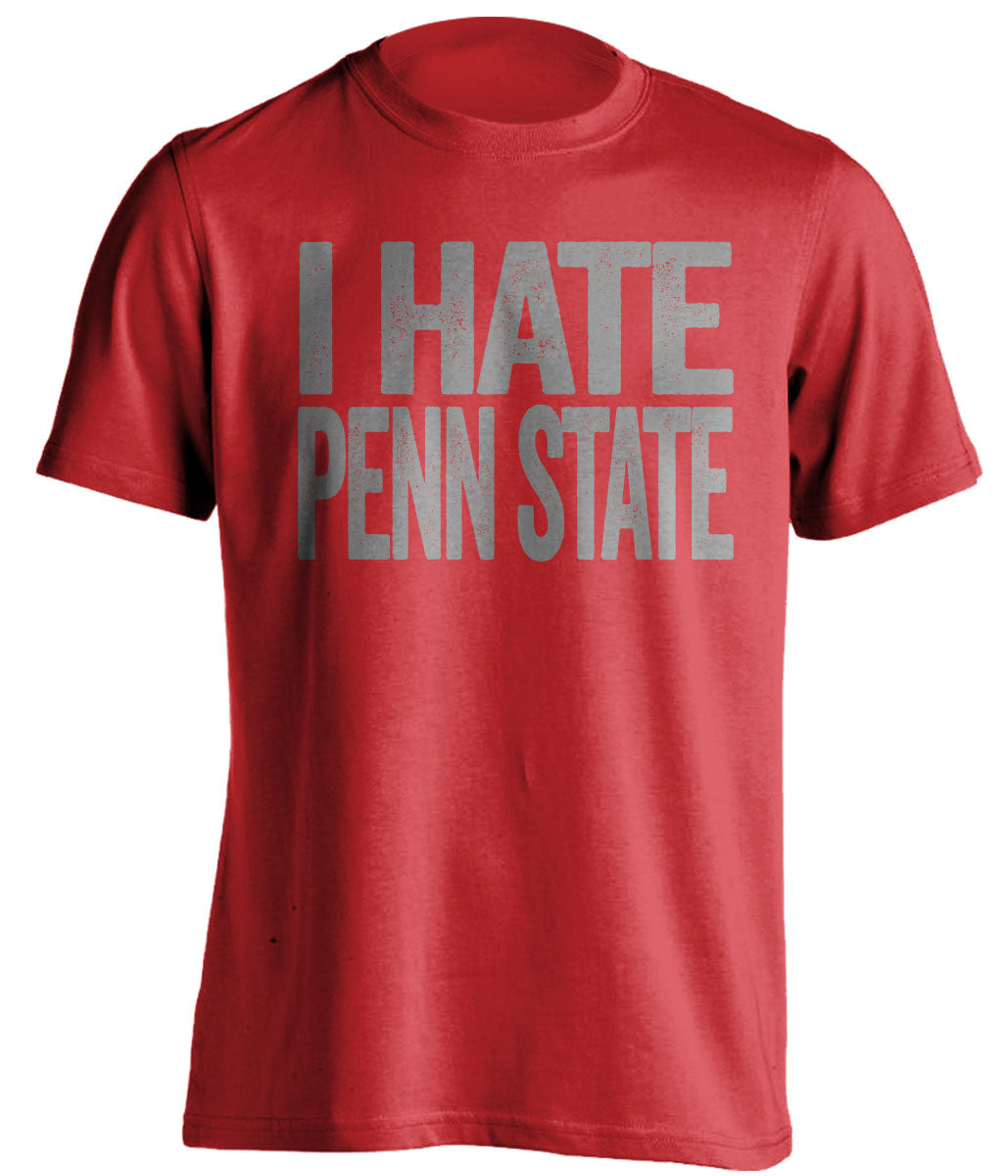 penn state haters red shirt osu buckeyes 