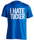 i hate tucker carlson fox news democrat blue tshirt