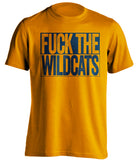 fuck the wildcats illinois fighting illini tshirt