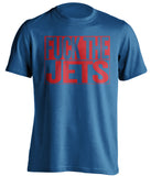 fuck the jets uncensored blue shirt for bills fans