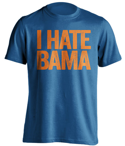 I Hate Bama - Florida Gators Fan T-Shirt - Text Design - Beef Shirts