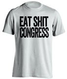Eat Shit *BLANK* - Customized Haters Fan T-Shirt -Any Color Combination and Name You Want - Text Design - Beef Shirts