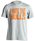 i hate the bulls white shirt new york knicks fan